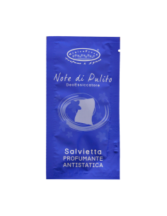 Salviette Deoessiccatore Monodose Note di Pulito