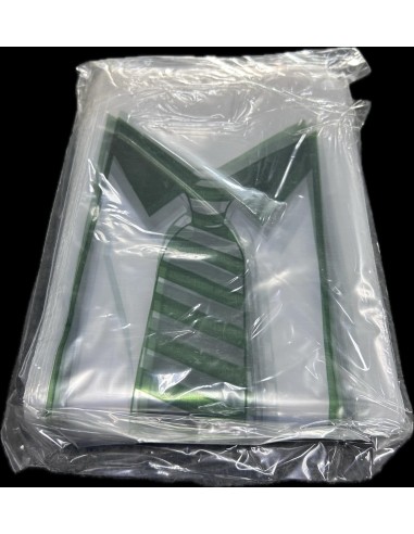 Buste Stampa Generica Verde per Cravatte Multiple Confezione da 100 Pz