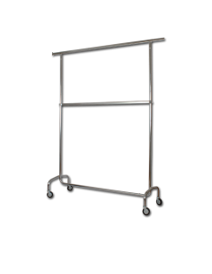 Stender Lineare Doppio Con Ruote da 10 cm.
