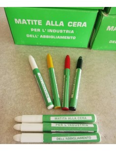 Matita in Cera Per Tessuti Colore Giallo