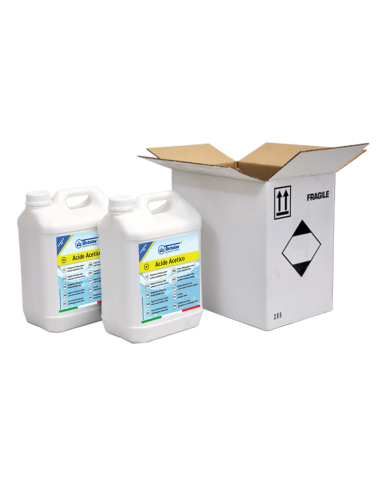 Acido Acetico 24% Kg.5